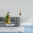 thumbnail image 2 of Figura de escritorio,Estante de estatua de pavo real para escritorio,decoración del hogar,Estatua de arte abstracto,Estatua de arte abstracto Escultura de resina moderna,Colección creativa de, 2 of 8