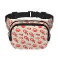 thumbnail image 1 of Disketp Crab Lobster 1 Riñonera de Doble Capa, Bolsa de Cintura Ajustable para Viajes, Correr y Senderismo, Riñonera Ligera para Hombre y Mujer, 1 of 9