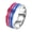 Style-1, variant on Rainbow Rings for Men Women Pride Love is Love LGBTQ Stainless Steel Gay Lesbian Band Colorful Enamel Bisexual Transgender Stainless Steel Jewelry Style-3 Size 9
