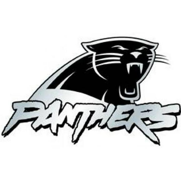 Carolina Panthers Emblème Auto - Argent
