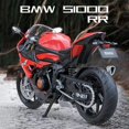 thumbnail image 3 of 1/12 BMW S1000RR Motorcycle Toy 1:12 RMZ City Diecast Metal Racing Model Super Sport Miniature Collection Gift For Boy Children, 3 of 7