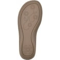 thumbnail image 7 of Cliffs by White Mountain Womens Cynthia Faux Leather Thong Wedge Sandals, 7 of 7