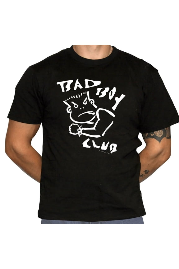 Bad Boy Club T-Shirt - Defunct 80s-90s Streetwear Brand - 100% Cotton Shirt