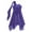 Purple, variant on YiZYiF Juniors Girls One Shoulder Birthday Party Dress Flowy Bridesmaid Flower Dresses with Beaded Sash