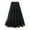 Black, variant on absuyy Long Skirts for Women Sweet Gauze Skirt Lace A Big Pommel Maxi Skirt Green Size Free Size
