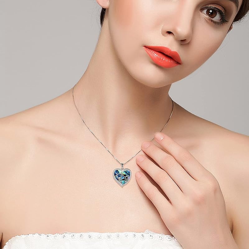 JKR  Mothers Day Gifts for Mom Cow Necklace Cow Gifts 925 Sterling Silver Cow Jewelry Birthday Gifts for Women Cow Lovers Daughter Sister Graduation