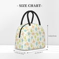 thumbnail image 3 of Haiem Snake And Cactus Printed Lunch Bag Women, Lunch Box Lunch Bag for Women, Small Leakproof Cute Lunch Tote Large Capacity Reusable Insulated Cooler Lunch Container, 3 of 6