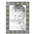thumbnail image 2 of ArtToFrames 20" x 30" Platinum Ridge Brushed Slvr Picture Frame, 20x30 inch Silver Wood Poster Frame (WOM-5249),  Pack, 2 of 6