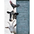 thumbnail image 2 of Phillip, Jamie 12x14 White Modern Wood Framed Museum Art Print Titled - Happy Farm 1, 2 of 4