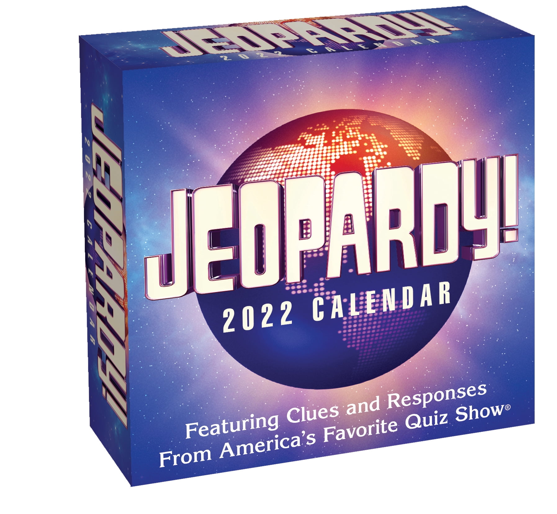 Andrews Mcmeel 2022 Jeopardy 5.38' x 5.38' Day-to-Day Calendar