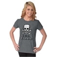 thumbnail image 3 of Lag Kills Computer Video Gaming Gamer Womens Fitted Plus Size Graphic Tee Brisco Brands 2X, 3 of 4
