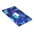 thumbnail image 3 of Butterfly (2) Light Switch Cover Plates Single Toggle Wall Plate Decorative 1-Gang Christmas Decor Lightswitch Cover, 3 of 7