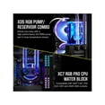 thumbnail image 5 of CORSAIR Hydro X Series iCUE XH305i RGB PRO Custom Cooling Kit - Black - Hardline CPU Cooling Loop - CPU Water Block - D5 Pump/Reservoir Combo - Radiator - 3x RGB Fans - iCUE Software Control, 5 of 7