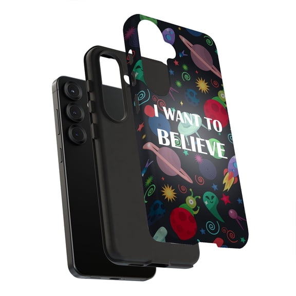 For Samsung Galaxy S23 Ultra, Dual-Layer, I Believe 1 Print, USA