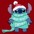 thumbnail image 2 of Men's Lilo & Stitch Who Wants Snow? Graphic Tee Cardinal Medium, 2 of 5