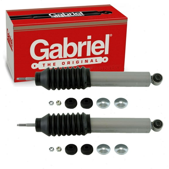 2 pc Gabriel 77817 MaxControl Shock Absorbers for Spring Strut Steering Suspension Shocks Struts Fits select: 1999-2010 CHEVROLET SILVERADO, 2001-2010 GMC SIERRA