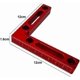 thumbnail image 2 of Aluminum alloy 90 degree positioning squares,12 x12 cm clamping square,right angle clamps,carpentry tool, 2 of 5
