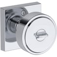 thumbnail image 2 of Baldwin ENVASCSR044 Vashon Single Cylinder Keyed Entry Door Knob Set - Brass, 2 of 7