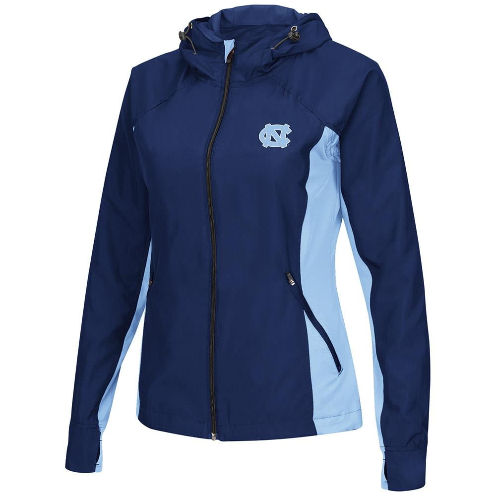 Womens UNC Tar Heels Step Out Windbreaker Jacket M by Colosseum