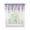 Grape Purple, variant on Burnt Orange Botanical Swag Valances for Windows, Eucalyptus Leaves Pastoral Floral Rod Pocket Sheer Valances for Windows, Swag Toppers Light Filtering for Kitchen Living Room 2 Panels 36''x63''