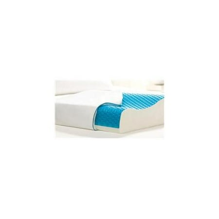 Comfort Revolution Originals Blue Bubble Gel Memory Foam Contour