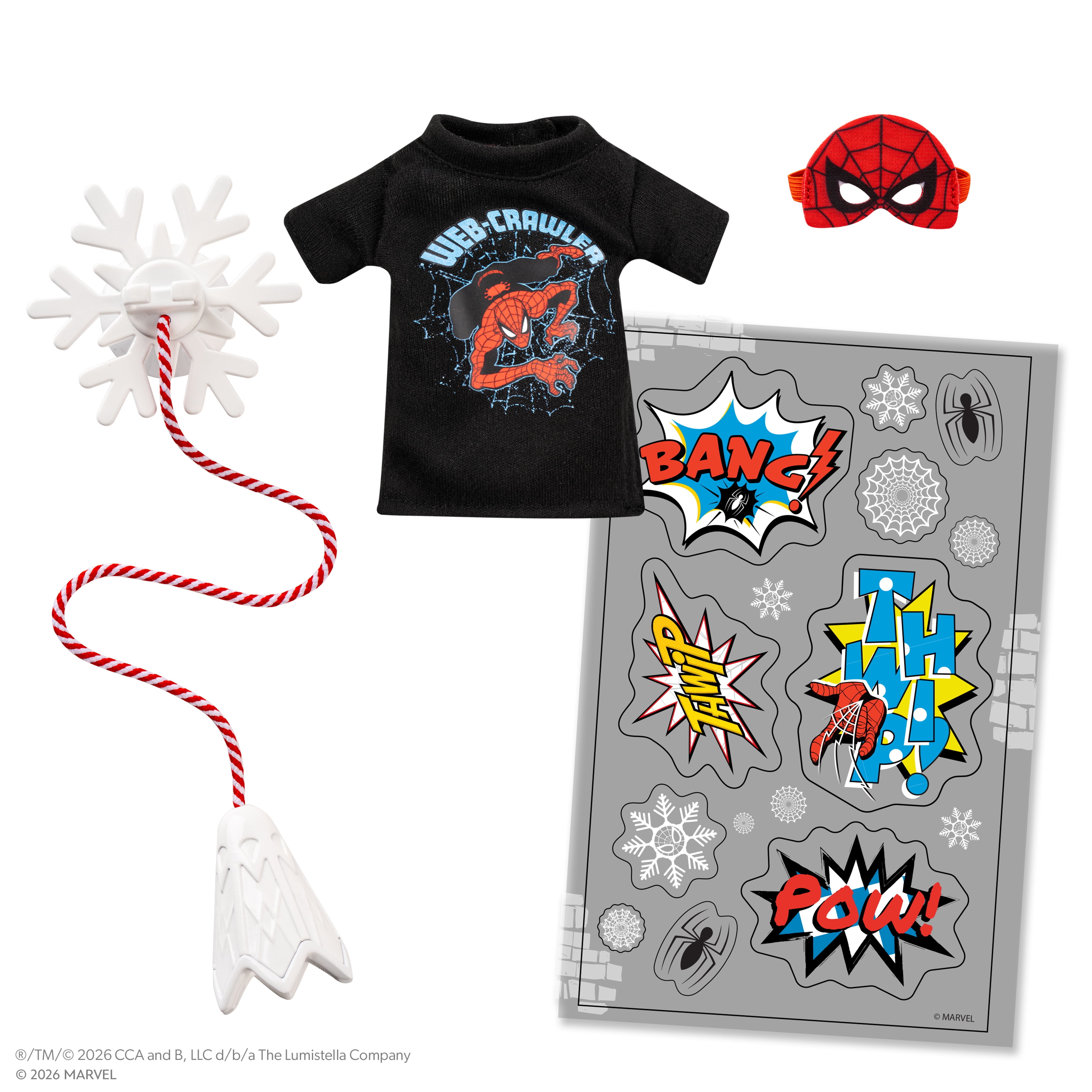 The Elf on the Shelf Marvel Spider-Man Superfan Set - Scout Elf Not Included