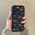 thumbnail image 5 of Sanrio Hello Kitty Plain Multistep TPU Funda de teléfono suave para iPhone 13 Mini 12 Pro 14 Plus 15 Pro Max 11 7 8 Plus X XS Max XR SE20, 5 of 5