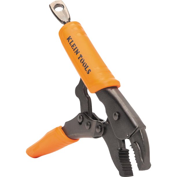 Pinzas de bloqueo Klein Tools 38601 con mordaza curva de 7 pulgadas