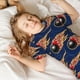 thumbnail image 5 of Balery Bowling Ball And Flame Conjunto de Pijama Infantil de Manga Corta con Estampado – Ropa de Dormir de Algodón Suave-Small, 5 of 6