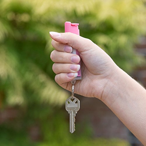 Protector Dog Spray, Dog Attack Deterrent with Key Ring, 14 One-Second Bursts & 12' (4m) Range, Supports National Breast Cancer Foundation (Over $1.2 Million Donated So Far) - image 3 of 9