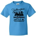 thumbnail image 3 of Inktastic Wyoming Yellowstone National Park Youth T-Shirt, 3 of 5