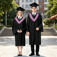thumbnail image 2 of FYEGRE Elegant Graduation Gown Doctoral Commencement Attire Matching Cap Tassel Ensemble For Formal RD2 XS, 2 of 4