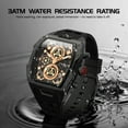 thumbnail image 6 of BOZLUN Watches for Men Fashion Casual Cool Big Dial Quartz Watch Luminous Waterproof Sport Analog Business Mens Watch, 6 of 7