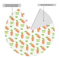 thumbnail image 2 of Sikiie Vegan Fruit Carrot 30-48 inches {designName} Print Christmas Tree Skirt Snowman Xmas Tree Skirt with Edge Christmas Decorations for Holiday Party36", 2 of 7