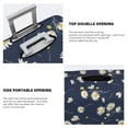 thumbnail image 3 of Susaid Daisies Flowers Print Elastic Washable Suitcase Cover with Hidden Zipper, Fits 18-32 Inch Luggage for Protection During Travel-Small, 3 of 7