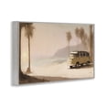 thumbnail image 3 of Stupell Industries Coastal Tranquil Beach Day Gray Framed Giclee Art, 30 x 20, by Noah Bay, 3 of 8