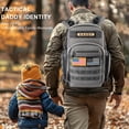 thumbnail image 2 of MIRACOL Diaper Bag Backpack for Dad: 900D Military-Grade Backpack with 16+ compartments - 40L XL Capacity Fits 15+ Diapers & 3 Bottles - Heavy-Duty Daddy Baby Bag for Travel & Outdoor, 2 of 7