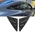 thumbnail image 2 of Black Rear Side Vent Quarter Window Louver Shutter Cover Trim for Seal / ATTO 4, 2 of 5