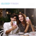 thumbnail image 6 of ELEHOLD Clear Case for iPhone 16 Pro, Full Body Rugged Case Built with Screen Protector,Soft TPU Bumper Gradient Feather Design Case,Pink, 6 of 6