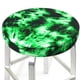 thumbnail image 3 of Balery Green Tie Dye Fundas de asiento para taburete de bar redondo de tela de terciopelo ajustables que protegen de arañazos y manchas para sillas de 14 a 17 pulgadas.-13 inch, 3 of 7