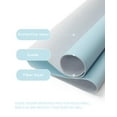 thumbnail image 2 of Almohadilla de escritorio YSagi de piel antideslizante, impermeable, 80 x 40 cm, color azul cielo, 2 of 7