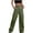 Green, variant on Timegrad Cargo Pants Women Fall Fashion Straight Leg High Waist Active Outdoor Pants with Pockets
