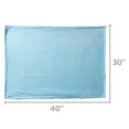 thumbnail image 5 of Parent's Royal Plush Blanket for Baby Boys and Girls, Blue, 30" x 40", 5 of 10