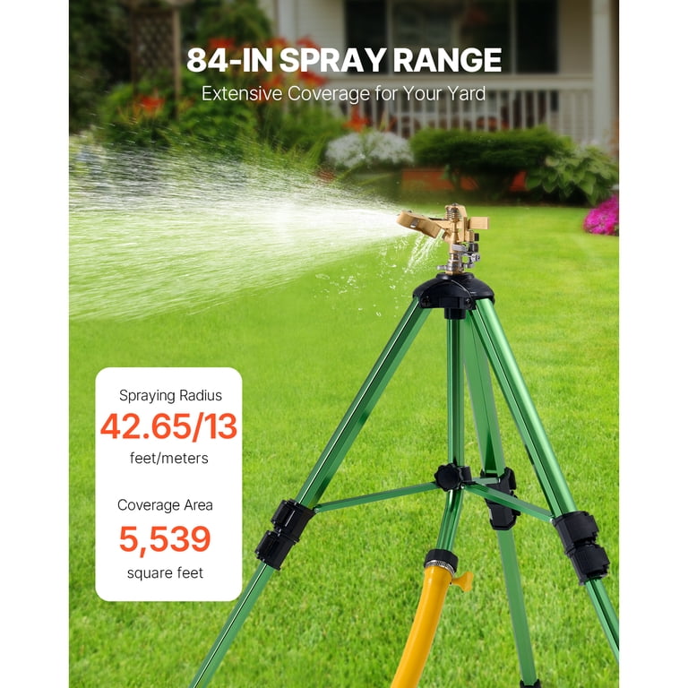 KFFKFF, Impact Sprinkler, HX3311CN2, Height Adjustable Tripod