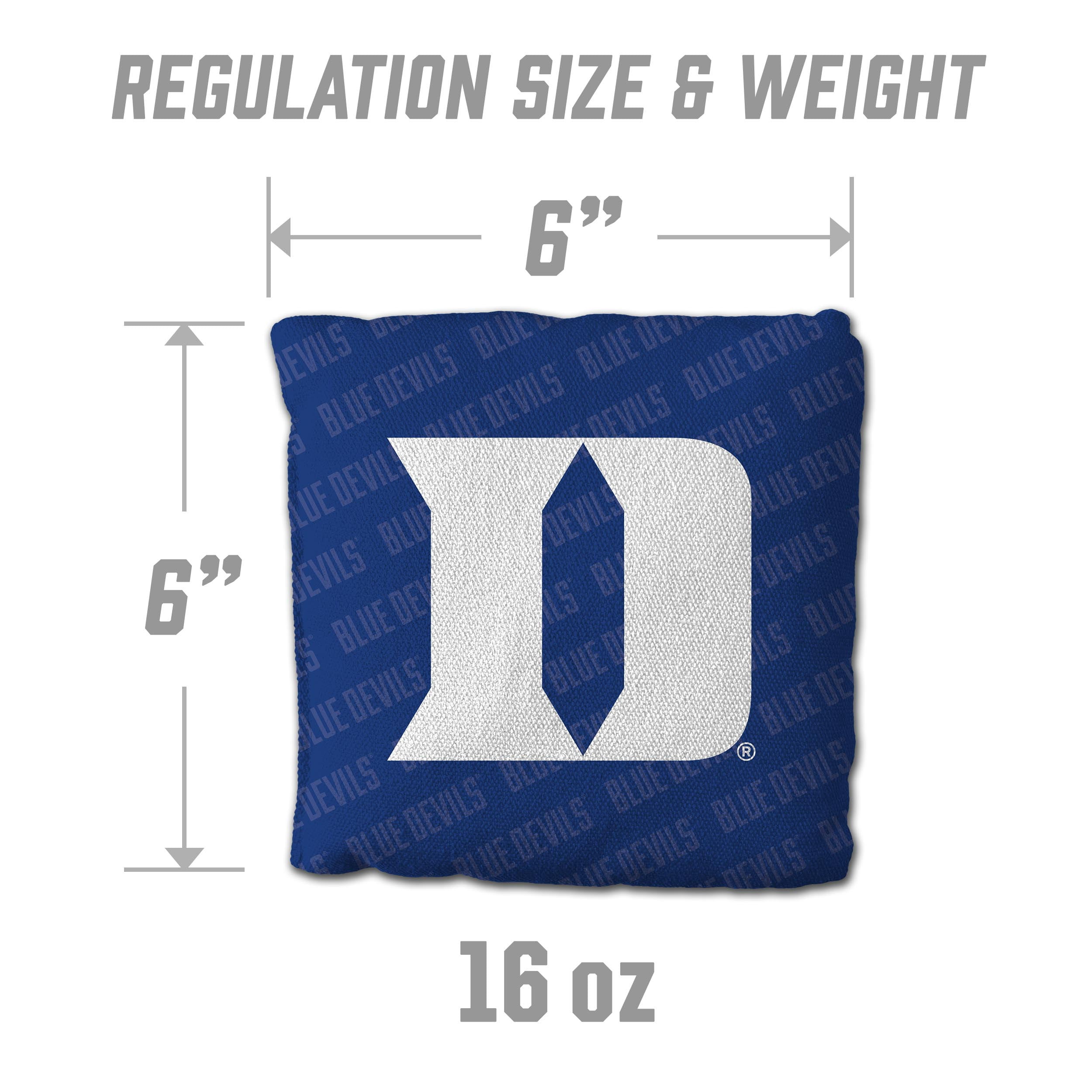 NCAA Duke Blue Devils Bags - 4PK - Blue