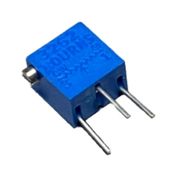 RJR26FX202P Res Cermet Trimmer 2K Ohm 10% 0.25W(1/4W) 0.1% 12(Elec)Turns 1.78mm (7.37 X 4.32 X 6.35mm)