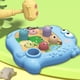 thumbnail image 2 of Juego interactivo Whack a Mole Groundhog Hammer | Juguete de coordinación mano-ojo de motricidad fina | Plástico | Azul o verde | Incluye tablero de juego y martillo blando | los 19,5x16,5x3cm |, 2 of 7