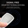 thumbnail image 5 of Key Fob Cover Compatible with Chevrolet Silverado 1500 Traverse Equinox GMC Sierra 1500 Buick Envision 2025-2026 Keychain Case Holder Protector,4 Button D White, 5 of 9