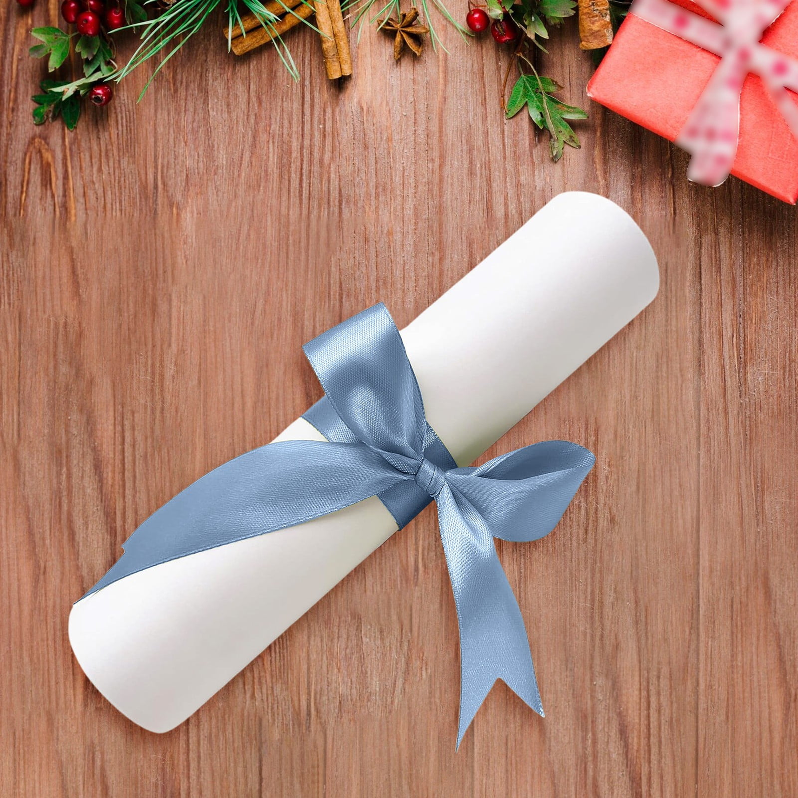 Luluganb Ribbon for Gift Wrapping, 1 Inch 24 Yards Satin Ribbon