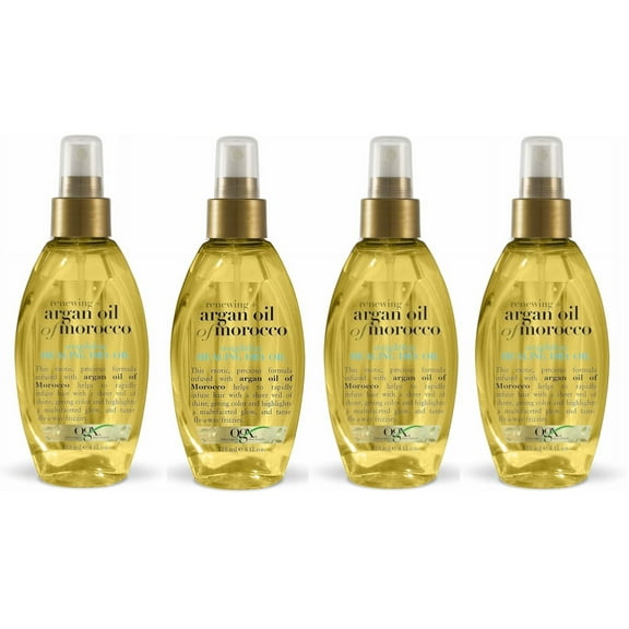 OGX Moroccan Argan Oil Weightless Healing Dry Oil 4 oz (Pack of 4)